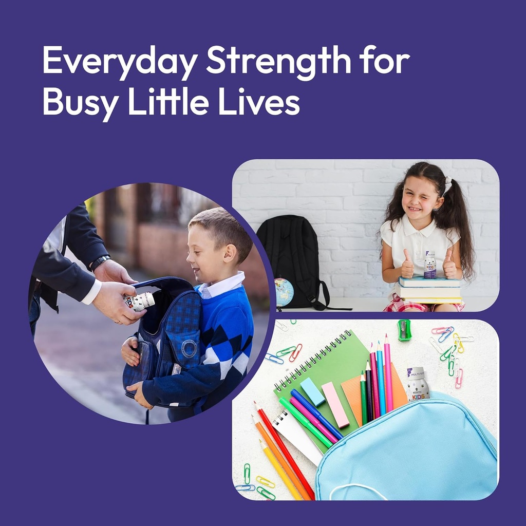 BEE and You Kids Immune Support Supplement, 100% Natural Propolis, Vitamin C, Elderberry, Raw Honey, Antioxidants, Alternative to Gummies, Great Taste, 12 Pack, 1.69 fl. oz Each 6