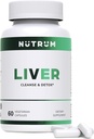 Liver Cleanse and Detox Health Support Supplement by Nutrum, Vegan Liver Formula, Natural Herbal Liver Renewal with Vitamin C, Milk Thistle, Support for Bad Breath, Acne, Low Energy, 60 Capsules 2