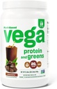 Vega Protein and Greens Protein Powder Chocolate (19 Servings) - 20g Plant Based Protein Plus Veggies, Vegan, Non GMO, Pea Protein for Women and Men, 1.4lb (Packaging May Vary) 2