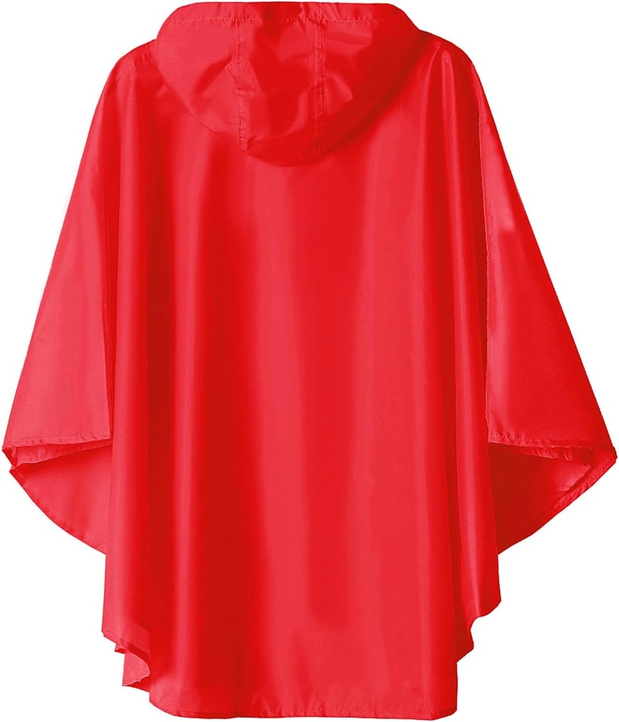 SaphiRose Lightweight Kids Rain Poncho Jacket Waterproof Outwear Rain Coat 4