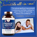 Fadogia Agrestis and Tongkat Ali Supplement - Fadogia Agrestis 600mg, 500mg Longjack Tongkat Ali for Men, Maca Root, Fenugreek, Ashwagandha, Saw Palmetto to Support Energy, Stamina, Vitality - 120Caps 5