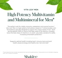 Shaklee - Vita-Lea® Men High Potency Multivitamin and Multimineral - Supports Heart, Immune, Bone, and Joint Health - Formulated for Men's Unique Needs - Includes Vitamin C, D, and E - 240 Tablets 5