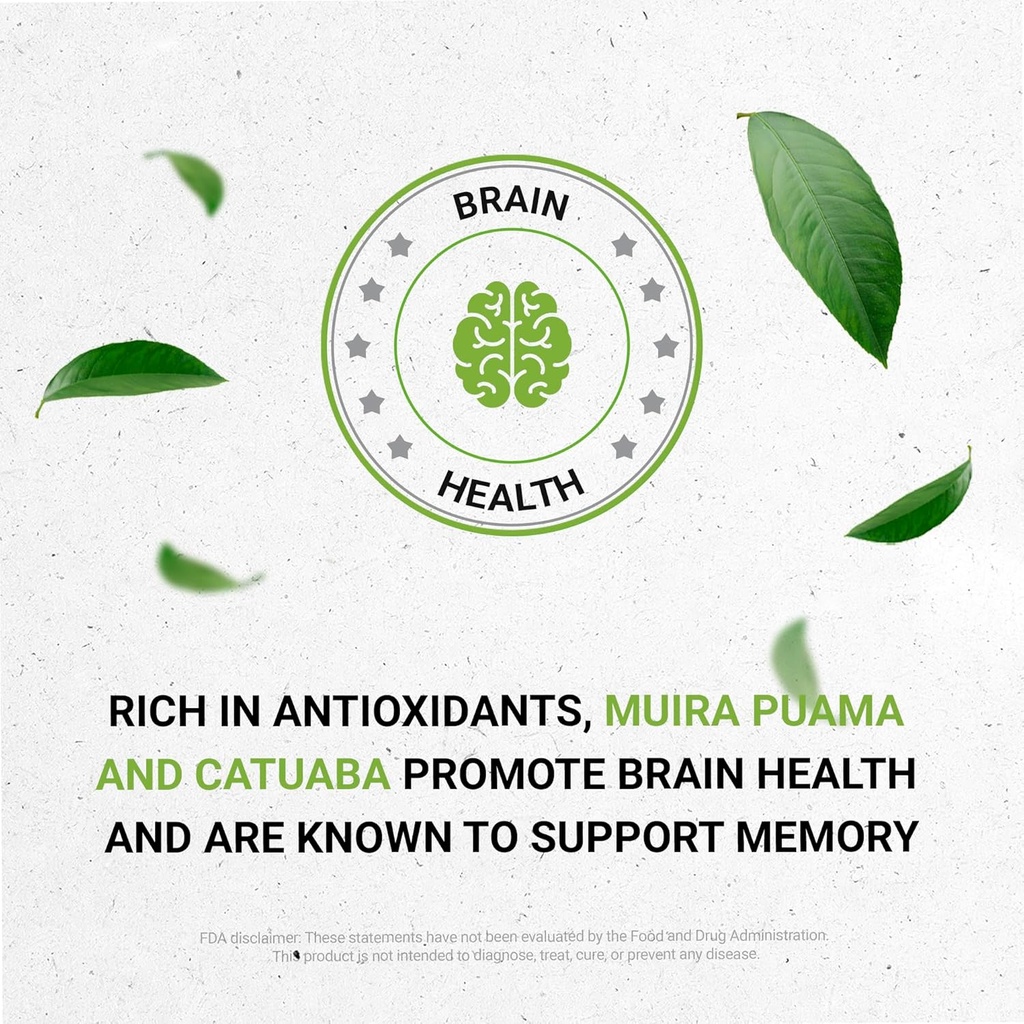 Secrets of the Tribe Muira Puama and Catuaba Alcohol-Free Liquid Extract (Ptychopetalum Olacoides and Erythroxylum Catuaba) Dried Bark Tincture Supplement (4 FL OZ) 5