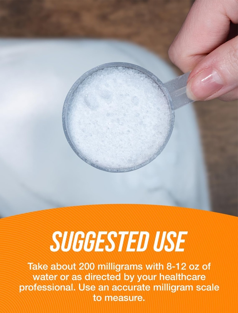 BulkSupplements.com L-Theanine Powder - L-Theanine Supplement, L-Theanine 200mg - Amino Amino Supplement, Pure & Gluten Free, 200mg per Serving, 250g (8.8 oz) (Pack of 1) 5