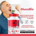 (2 Pack) GlucoBio Capsules - Official Gluco Bio Support Pills, Advanced Formula for Overall Balance, GlucoBio Pills, GlucoBio Supplement, Glucovio Reviews, 60 Capsules for 2 Months 3