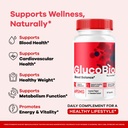 (2 Pack) GlucoBio Capsules - Official Gluco Bio Support Pills, Advanced Formula for Overall Balance, GlucoBio Pills, GlucoBio Supplement, Glucovio Reviews, 60 Capsules for 2 Months 4