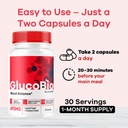 (2 Pack) GlucoBio Capsules - Official Gluco Bio Support Pills, Advanced Formula for Overall Balance, GlucoBio Pills, GlucoBio Supplement, Glucovio Reviews, 60 Capsules for 2 Months 5