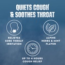 Mucinex InstaSoothe Sore Throat + Cough Relief Alpine Herbs & Mint Flavor, Fast Acting, Cooling Comfort, Powerful Sore Throat Oral Pain Reliever, 40 Medicated Drops 5