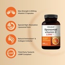 NatureBell Liposomal Vitamin C 2,000mg Per Serving, 240 Capsules | High Absorption Fat-Soluble Vitamins – Collagen Booster – Non-GMO 4