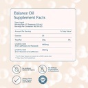BodyBio Balance Oil - Vegan Omega 3 6 Supplement – Cold-Pressed Safflower & Flaxseed Oil – Supports Brain Function, Healthy Skin, and Mood 5