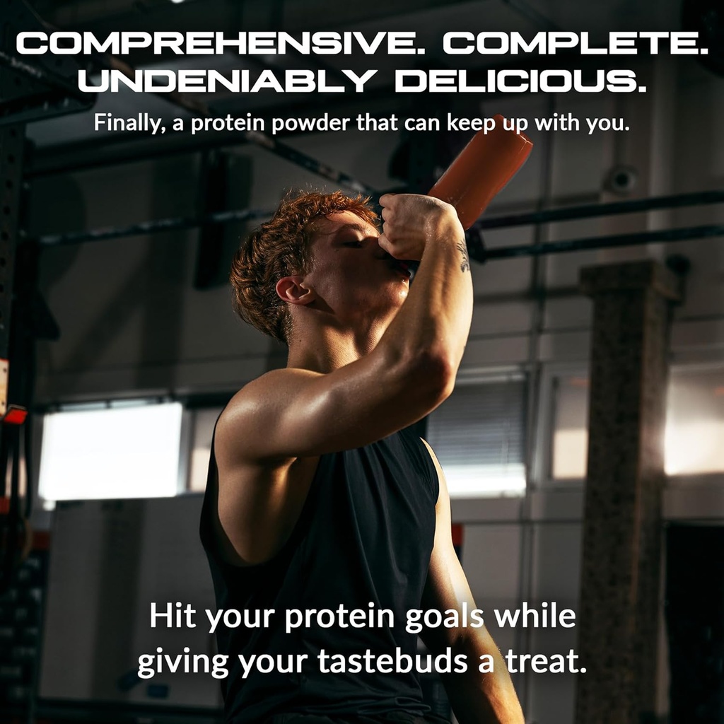 Granite Nutrition Protein Powder - Premium 5-Source Blend (Whey, Casein, Egg, Grass-Fed Beef) for Lean Muscle and Recovery - Salted Caramel Flavor, 30 Servings 5