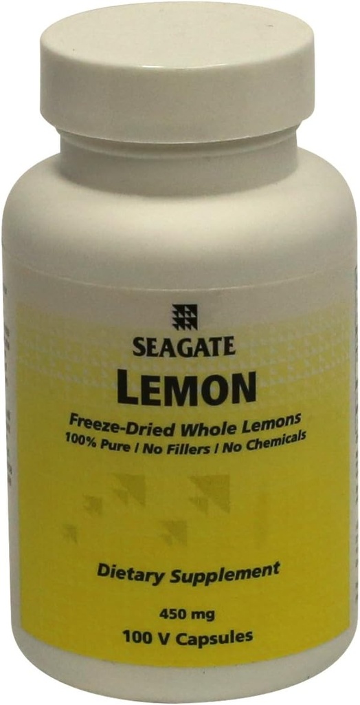 Seagate Products Whole Lemon Concentrate 450 mg 100 Capsules 2
