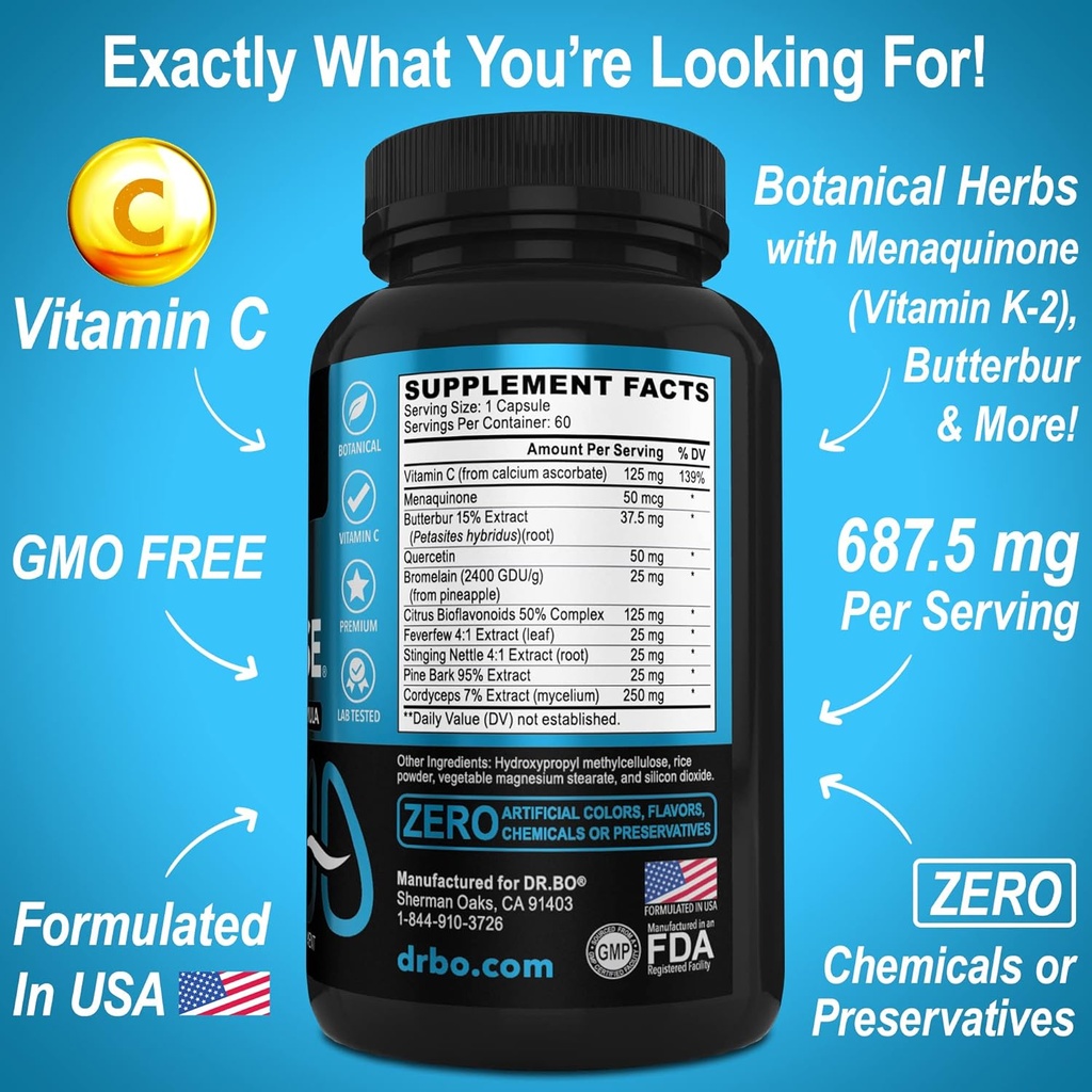 DR. BO Kidney Cleanse & Lung Support Pills - Premium Herbal Formulas to Support Kidney & Lung Health 4