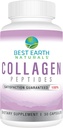 Best Earth Naturals Hydrolyzed Collagen Type I & III - Collagen Peptides Supplement for Women and Men to Support Hair, Skin, Nails, & Joints 30 Day Supply (30 Capsules) 2