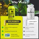 Berberine Supplement 500mg - USA Made Berberine 500mg - Non-GMO Berberine HCL - Berberine Supplements for Weight Management, Energy, Immune Support - 60 Capsules 6