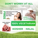 Empty Vegan Capsules Size 2 Plant Based Clear (500 Count) Gluten Free, Non-GMO, Halal Certified Pill Caps Filling Kit with 2 Spoons for Vegetarian DIY Your Own Supplements 4