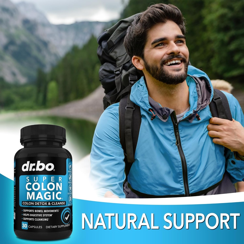 Colon Cleanser Detox for Weight Flush - 15 Day Colon Cleanse Pills & Probiotic - Fast Natural Laxative, Constipation Relief, Bowel Movement Supplements for Intestinal Stomach Bloating Gut Loss Support 6