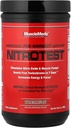 MuscleMeds Nitrotest Pre-Workout Supplement Drink, Boost Nitric Oxide, Testosterone, Blue Raspberry, 30 Serving, 1.04 Pound, 1 Count 4