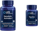 Life Extension Senolytic Activator with Quercetin, Fisetin, Taurine for Immune Support, Anti-Aging & Longevity - 36 & 90 Vegetarian Capsules 2