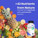 All-in-One Bariatric Multivitamin with Iron - Made in USA - for Men & Women - Supports Gastric Sleeve & Bypass with 42+ Fruit & Veggie Blend - 60 Liquid Capsules 5