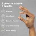 CocoaVia Memory & Focus Brain Supplement, 90 Day, Cocoa Flavanol Blend, Lutein, Added Caffeine for Boost. Improve Cognitive Function, Attention, Vegan & Plant Based, 90 Capsules 4