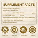 Shilajit Resin Pure Himalayan Natural Organic Shilajit Supplement with Fluvic Acid and 85＋ Trace Minerals for Energy,Immune & Metabolism Support,60 Grams 5