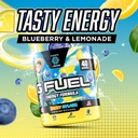 G Fuel PewDiePie Energy Drink Powder, Pre Workout Caffeine Mix for Gaming, Sugar Free Focus Amino, Vitamin + Antioxidants, 9.9oz (Lingonberry, 40 Servings) 5