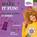 Wild & Organic Milk Thistle Gummies 1500mg - Herbal Supplement for Liver Cleanse Detox - Silymarin Milk Thistle Liver Detox Gummies - 60 Vegan, Non-GMO Chews 6