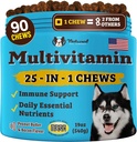 Natural Dog Company 25-in-1 Multivitamin Chews for Dogs – Daily Soft Dog Vitamins with Antioxidants, Zinc & Folic Acid – Supports Joints, Skin & Coat, Immune & Heart Health – All Ages, All Breeds 2