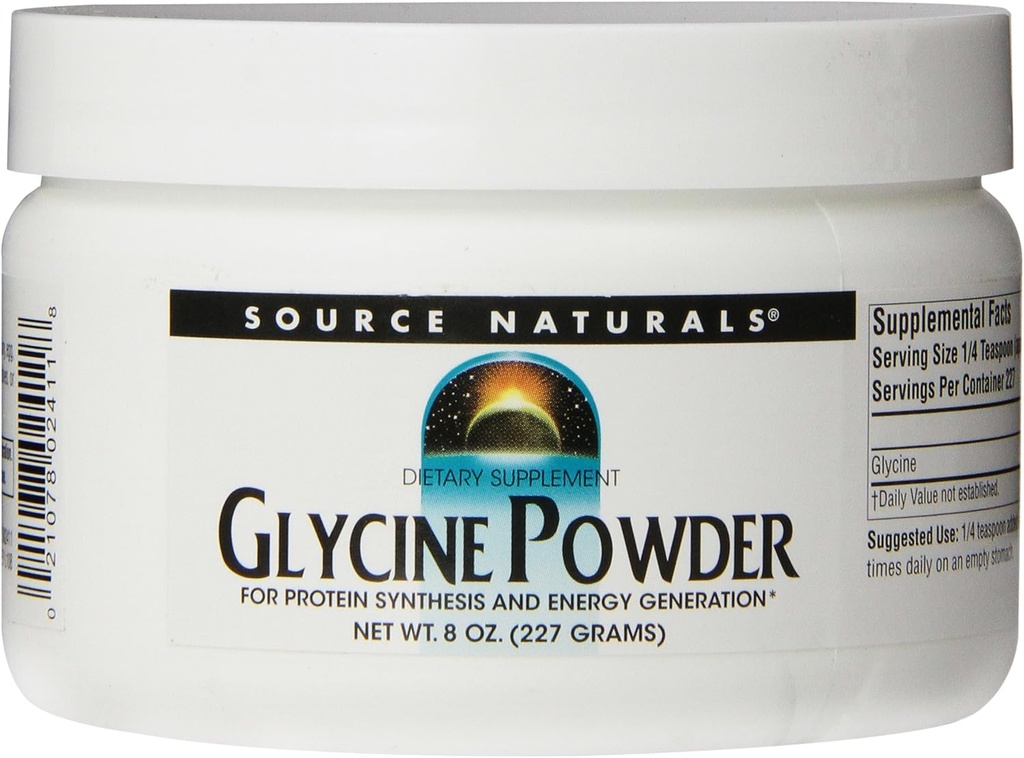 SOURCE NATURALS Glycine, 8 Ounce 5