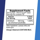 Superior Source Chromium Picolinate - Supplement Formula Supports Healthy Sugar Metabolism - 500 mcg, 50 Instant Dissolve Tablets 3