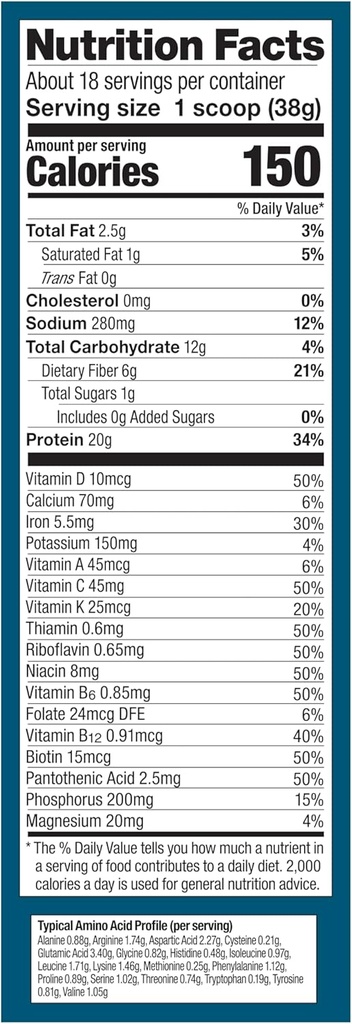 Vega All in One Nutrition Organic - 20g Plant-Based Pea Protein, Berry, 20 Servings, Vitamins A & C, Probiotics, Greens, Vegan, Keto, Gluten Free, 24.3oz (Packaging May Vary) 4