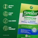 Benefiber Advanced Digestive Health Prebiotic Fiber Supplement Powder with Probiotics for Digestive Health, Low FODMAP – 15 Sticks (3.0 Ounces) 6