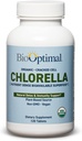 BioOptimal Organic Chlorella Tablets - Organic, Non-GMO, No Additives or Fillers - 500mg Premium Quality Dietary Supplement with Vitamins, Minerals, & Antioxidants (120 Tablets) 2