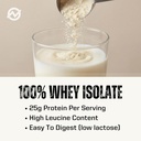 Outwork Nutrition Whey Isolate Protein Powder - Accelerates Muscle Building & Recovery - Low Lactose, Gluten-Free - Post Workout Supplement - Enhanced Protein Synthesis, Vanilla, 1.6lbs 3