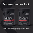 Sports Research® Hydrate Electrolytes Powder - Sugar-Free & Naturally Flavored with Vitamins, Minerals, and Coconut Water - Supports Hydration - Cherry Pomegranate - 90 Servings 3