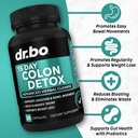 Colon Cleanser Detox Supplement Capsules - 15 Day Colon Cleanse Pills & Probiotic Herbal Cleansing - Daily Natural Bowel Movement Supplements for Intestinal Stomach Bloating Digestive Gut Support 4