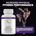 Addictive Wellness Black Ginger Capsules 450mg, Kaempferia Parviflora Supplement to Support Energy, Metabolism, Endurance & Performance, Thai Black Ginger for Men, Vegan & Paleo, 100 Count 6