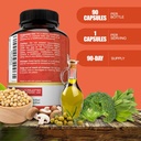 NutriFlair Vitamins D3 (5000iu/125mcg) + K2 (as Mk7) - Made with Plant-Based Ingredients Plus BioPerine Black Pepper Extract, 90 Capsules - Supports Healthy Immune, Heart and Health - Non-GMO Pills 3