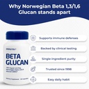 Immutol Immune Support Supplement with 750mg of Beta Glucan 1,3 1,6 - Natural Ingredients, High Potency to Boost Immunity and Overall Wellness, 60 Capsules (60) 4