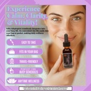 Saba Adaptogens - Super Concentrated - Eleuthero, Ginger, Rhodiola, Ginseng, Mushroom, Ginko, Acai - Supports Immune Response, Mood, Mental Performance & Fatigue -30 Servings 6