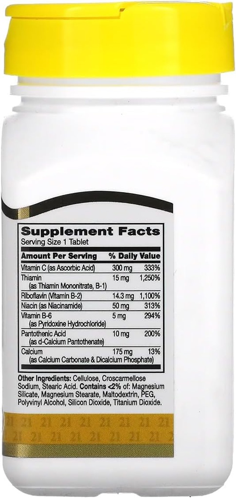 Vitamin B Complex with Vitamin C 100 Cplts 3
