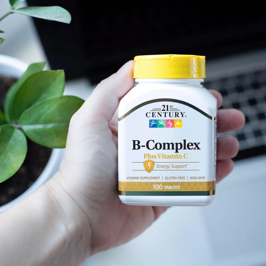Vitamin B Complex with Vitamin C 100 Cplts 4