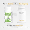 Supersmart - Bacillus Subtilis 3 Billion CFU per Day (High Potency) - Spore Probiotic Supplement | Non-GMO & Gluten Free - 60 DR Capsules 3