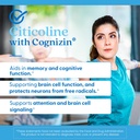 Doctor's Best Citicoline CDP-Choline, Supports Brain Health, Non-GMO, Gluten Free, Soy Free, Vegan 60 Veggie Caps 6