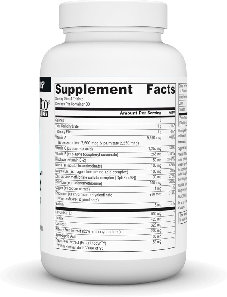 Source Naturals Visual Eyes, Multi-Nutrient Complex - 120 Tablets 3