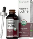 Horbaach Nascent Iodine Drops | 4 Fl Oz | Organic Liquid Tincture Supplement | as Potassium Iodide | Vegan, Non-GMO, and Gluten Free 2
