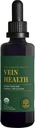 Global Healing Plant-Based Vein Health Liquid Vegan Supplement Drops to Support Blood Flow & Circulation, Helps with Spider & Varicose Veins for Healthy Legs - Organic Horse Chestnut Root - 2 Fl oz 2