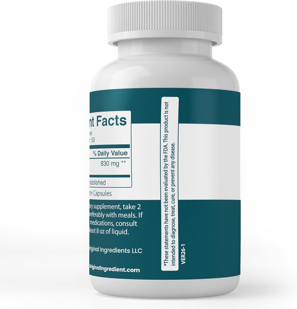 Pure Original Ingredients Eyebright, (100 Capsules) Always Pure, No Additives Or Fillers, Lab Verified 4