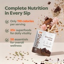310 Nutrition All-In-One Meal Replacement Shake Powder - Plant-Based Protein Smoothie Blend w/High Fiber, Probiotics & Adaptogens - Low Carb, Vegan, Keto & Paleo Friendly - Chocolate Bliss - 14 Srv 4